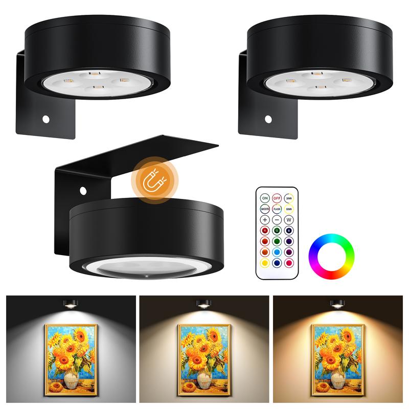 3-Pack Magnetic Picture Lights
