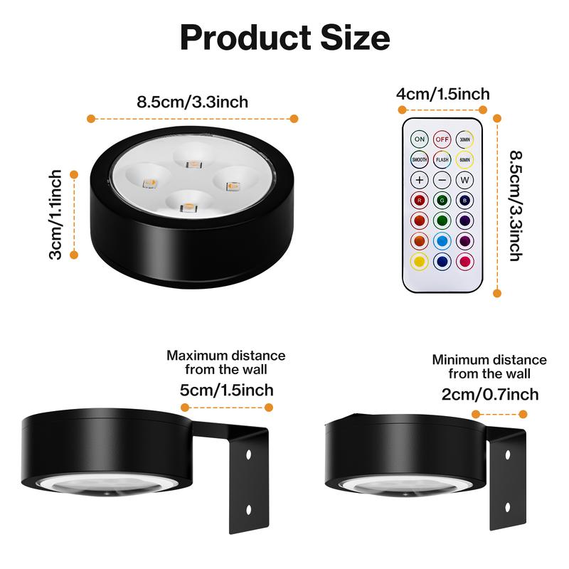 3-Pack Magnetic Picture Lights